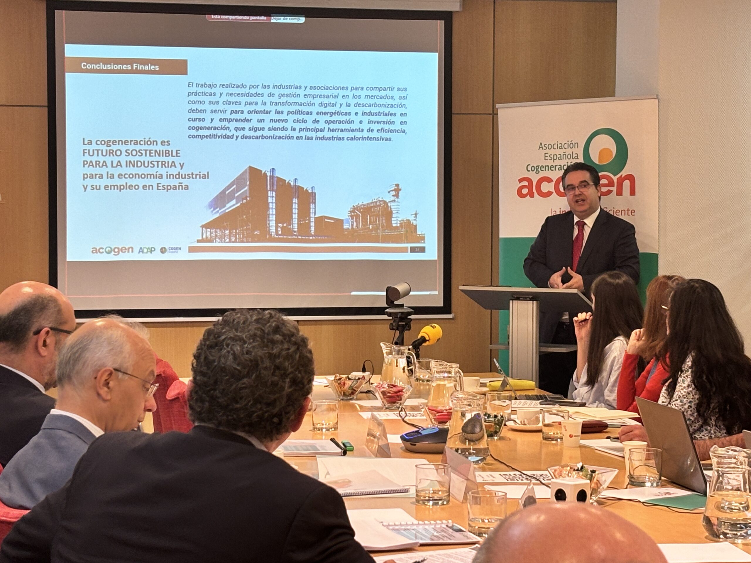 Javier Rodríguez, director general de ACOGEN