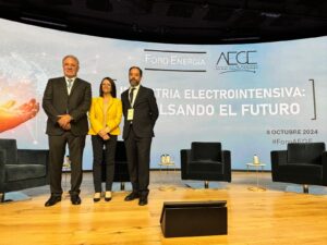 Presidente de AEGE, Secretaria de Estado de Industria y DG de AEGE