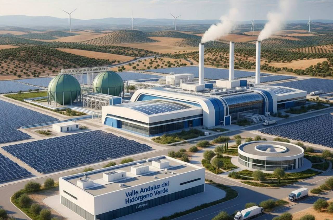 Moeve negocia la entrada de Hy24 y Cofides en su megaproyecto del Valle Andaluz del Hidrógeno Verde