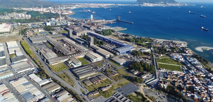 Acerinox Europa señala que la fábrica del Campo de Gibraltar empieza a ver indicios de recuperación