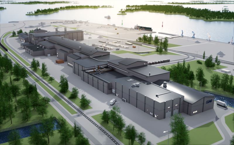 SSAB reanuda la construcción en su planta de Luleå