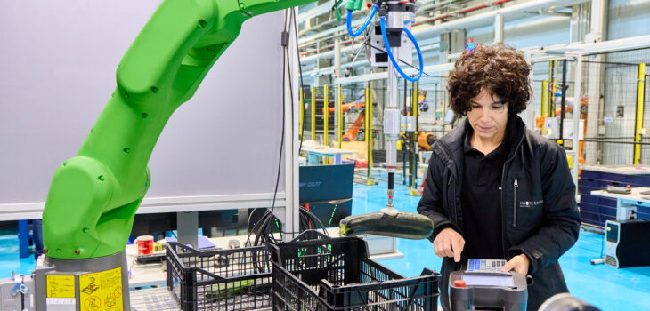 Inteligencia y visión artificial para optimizar la manipulación robótica en la industria 5.0