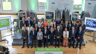 Gobierno vasco prevé movilizar 25 millones para acelerar la transición a un metal “más circular y competitivo”