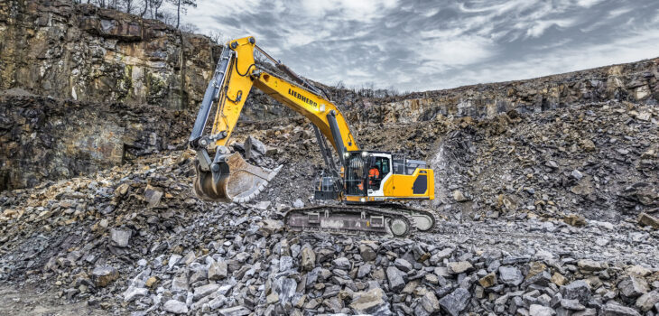 Liebherr lanza una gama de excavadoras de cadenas para el segmento de las 50 toneladas