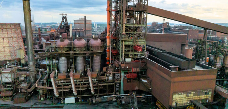 Salzgitter recibe una nueva línea eléctrica para implementar su proyecto de descarbonización